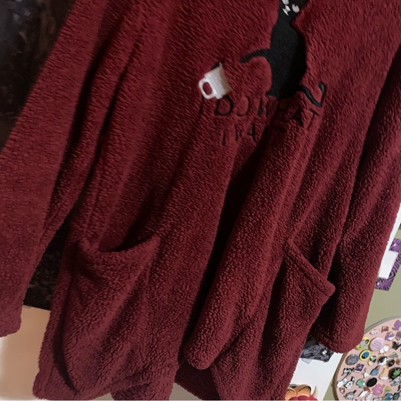 "I Do What I Want" Cat Ear Fluffy Shawl Hoodie - Picture 3 of 5